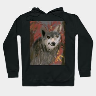 Wolf shirt 1 Hoodie